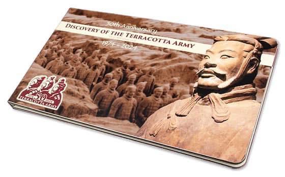 2024 Fiji - Terracota Army Silver Proof Coin in Original Mint Pack image 2