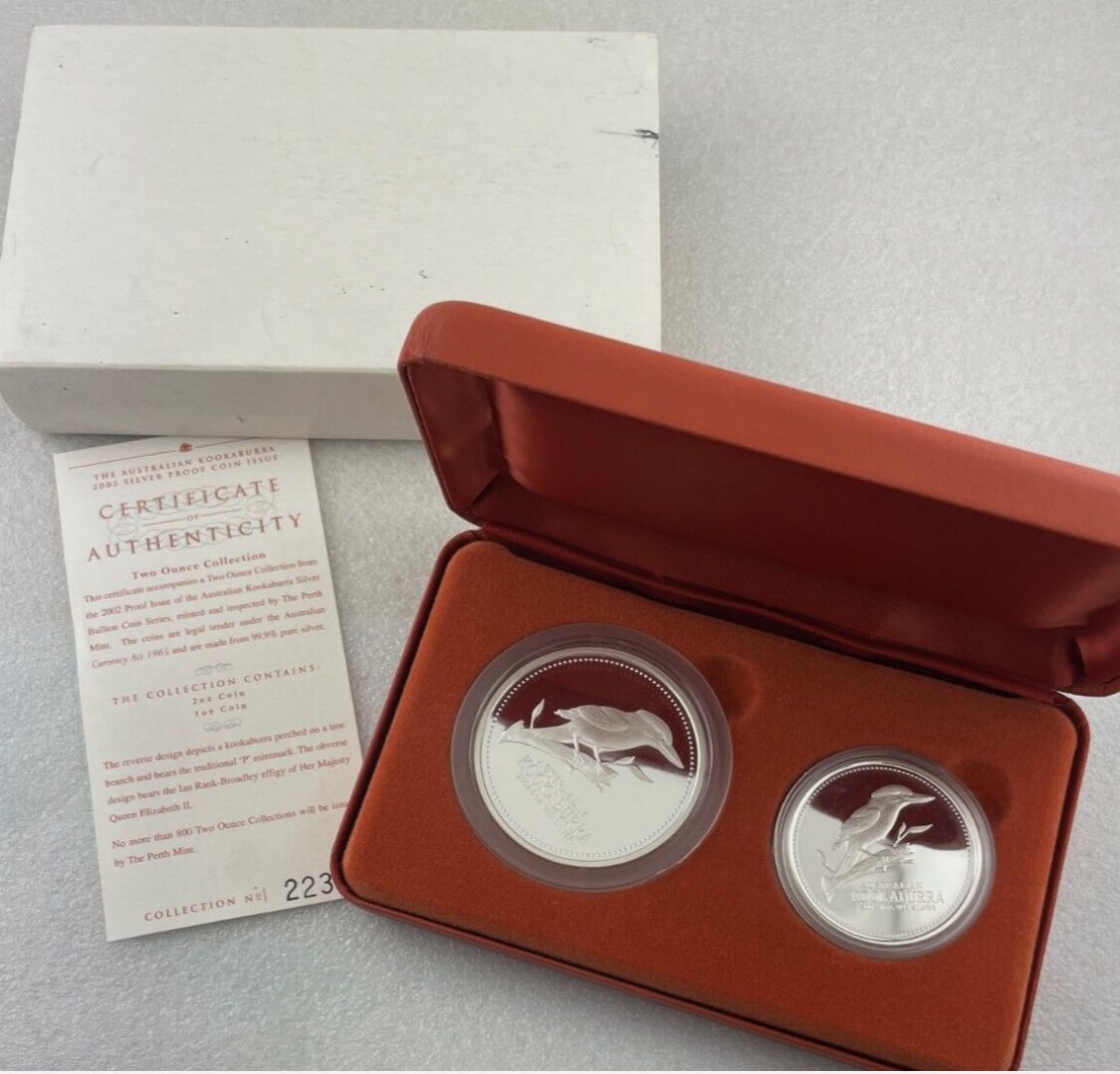 2002 Australia - Silver Proof Kookaburra – Millennium