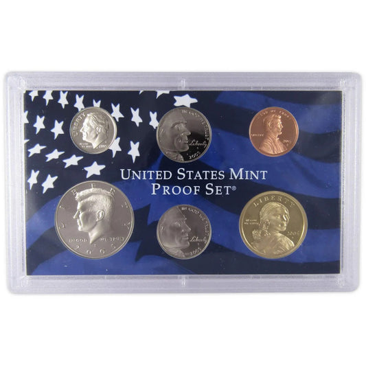 2005 USA - 11 Coins Mint Proof Set with COA