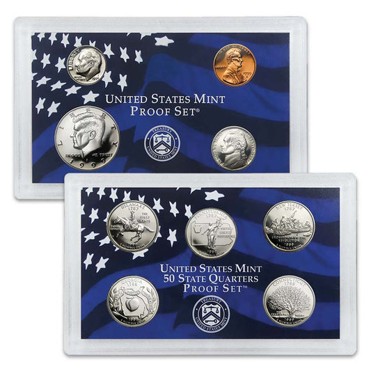 1999 USA - 9 Coins Mint Proof Set
