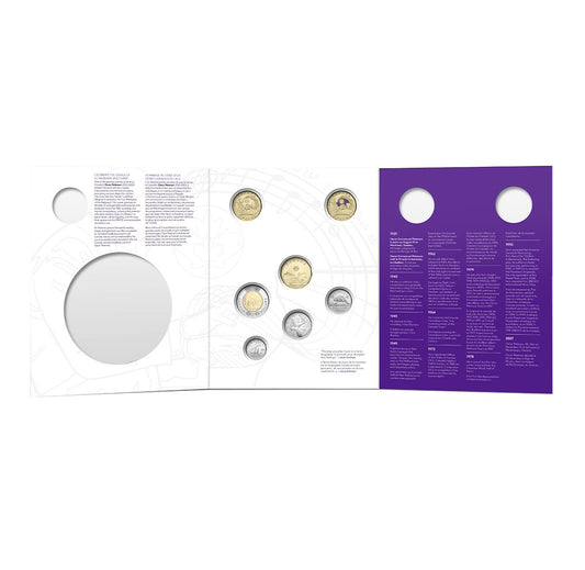 2022 Canada - 5 ¢, 10 ¢, 25 ¢, $1 & $2 - Oscar Peterson – Celebrating a Canadian Jazz Legend