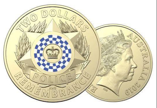 2019 Australia - 2 Dollars - Police Remembrance