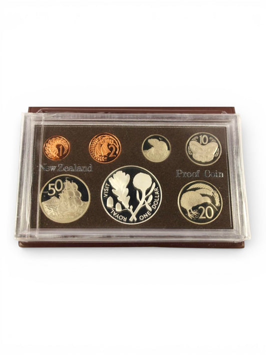 1981 New Zealand - $1 - Silver Dollar Proof Set