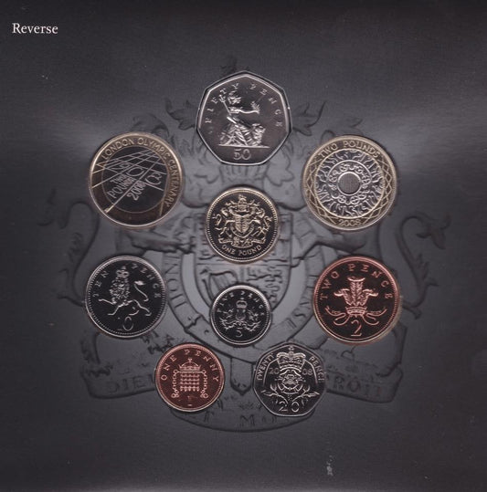 2008 United Kingdom - BU Coin Year Set