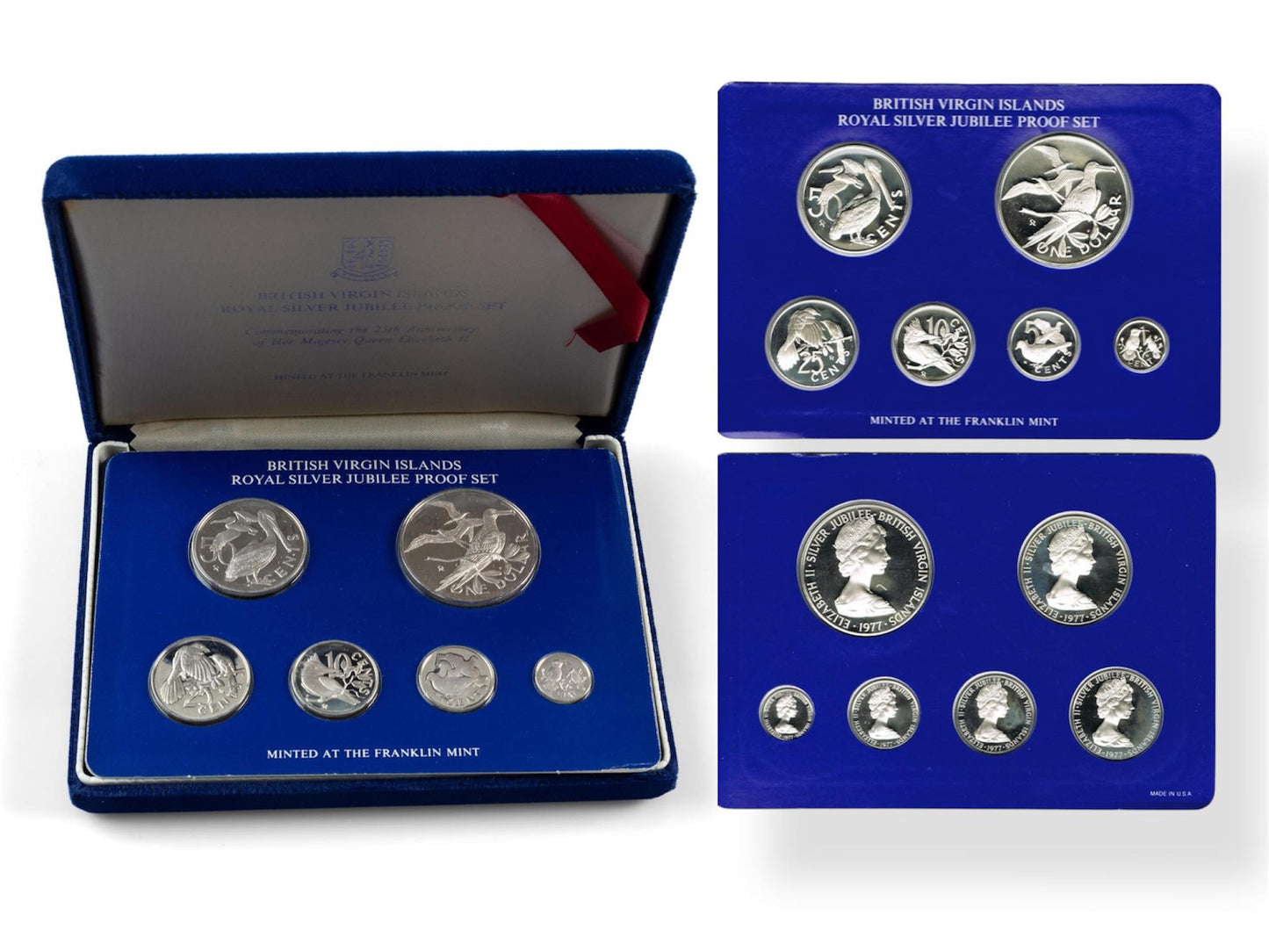 1975 - British Virgin Islands Silver Proof Set