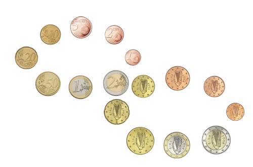 2004 Ireland - 8 Coins (1c–2€) - Euro Coin Set
