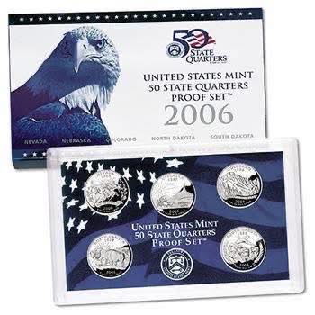 2006 United States – 25 Cents - 50 State Quarters Proof Set