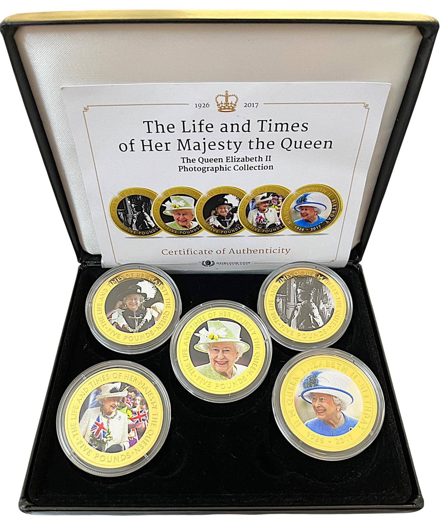 United Kingdom - The Life & Times of Her Majesty Queen Elizabeth II Coin Set