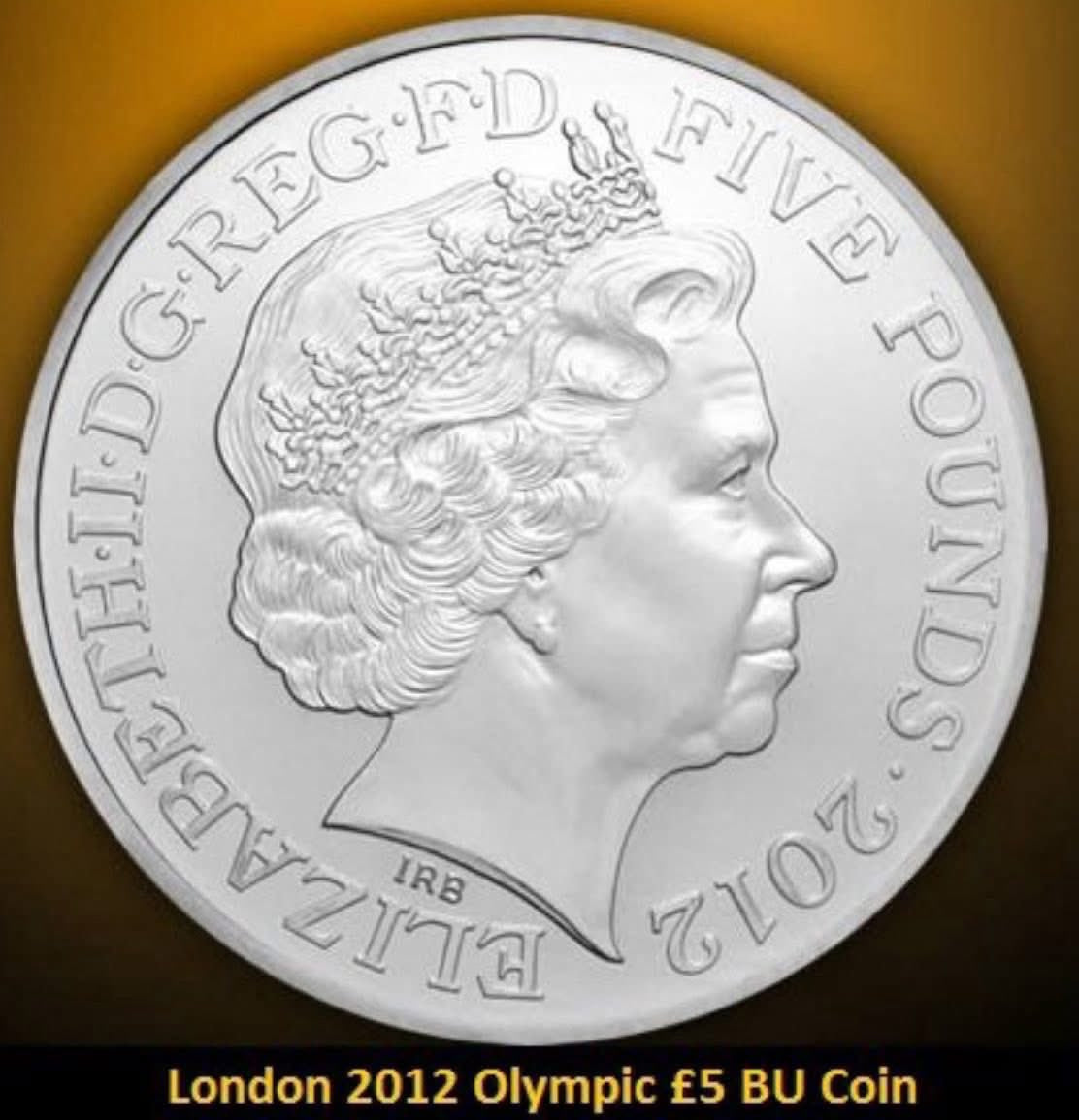 2012 London – £5 - The Official Olympic Coin Celebrating London 2012