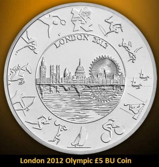 2012 London – £5 - The Official Olympic Coin Celebrating London 2012