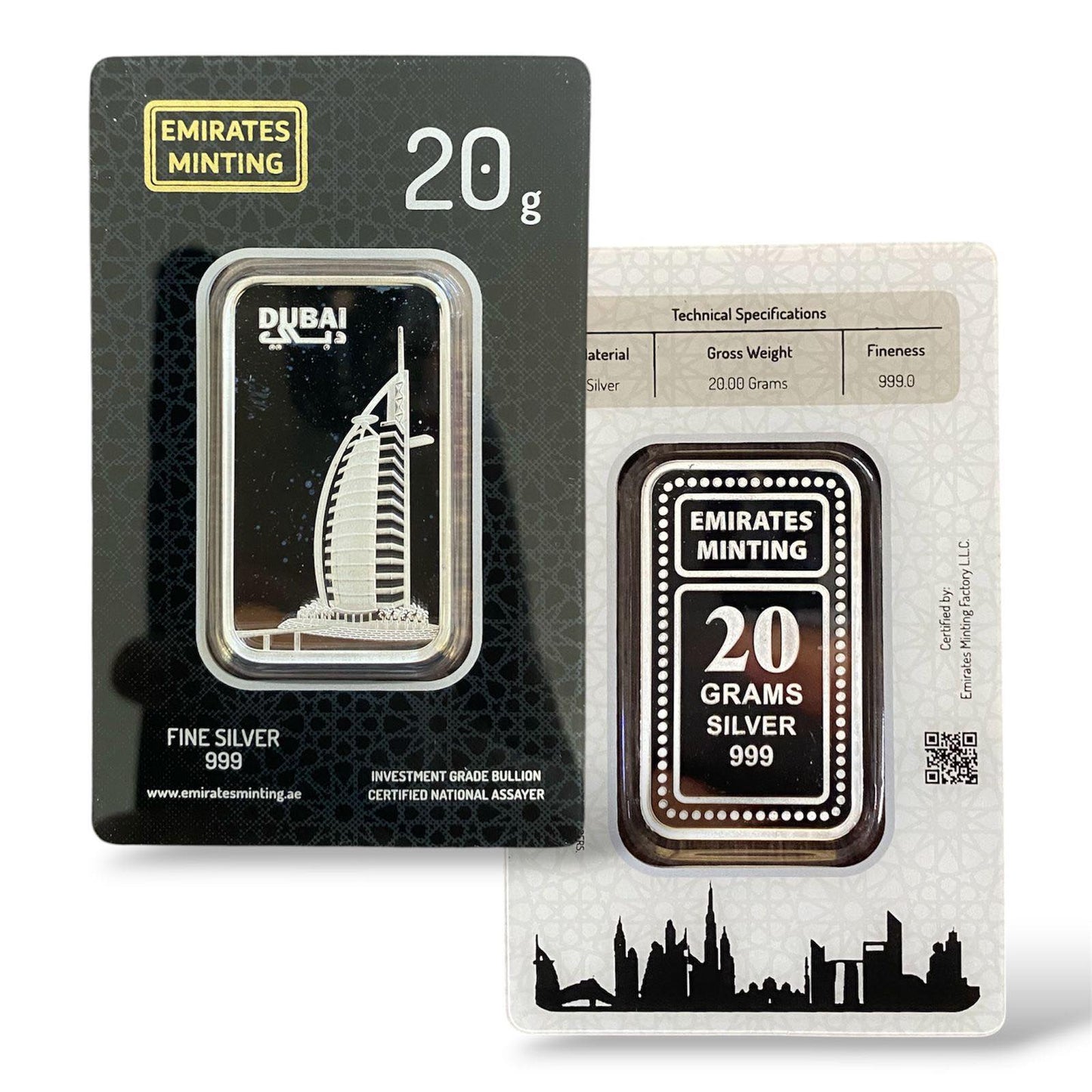 Dubai – 20 Grams - Burj Al Arab – Dubai Landmarks Silver Bar