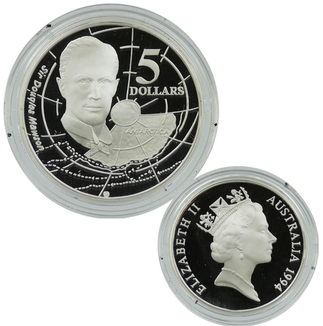 1994 Australia - 5 Dollars - Sir Douglas Mawson - Australian Explorers