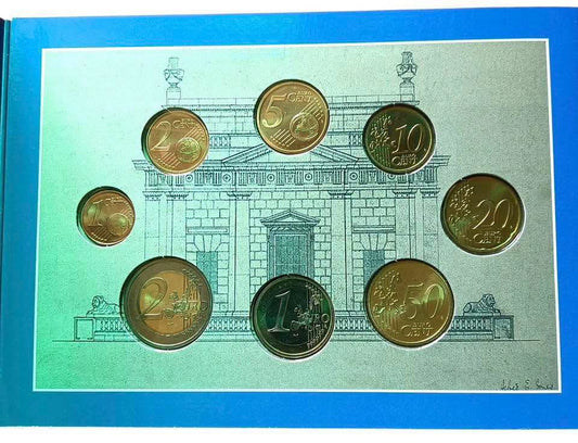 2003 Ireland – 1 Cent to 2 Euro - Casino Marino – Ireland Official Euro Coin Set