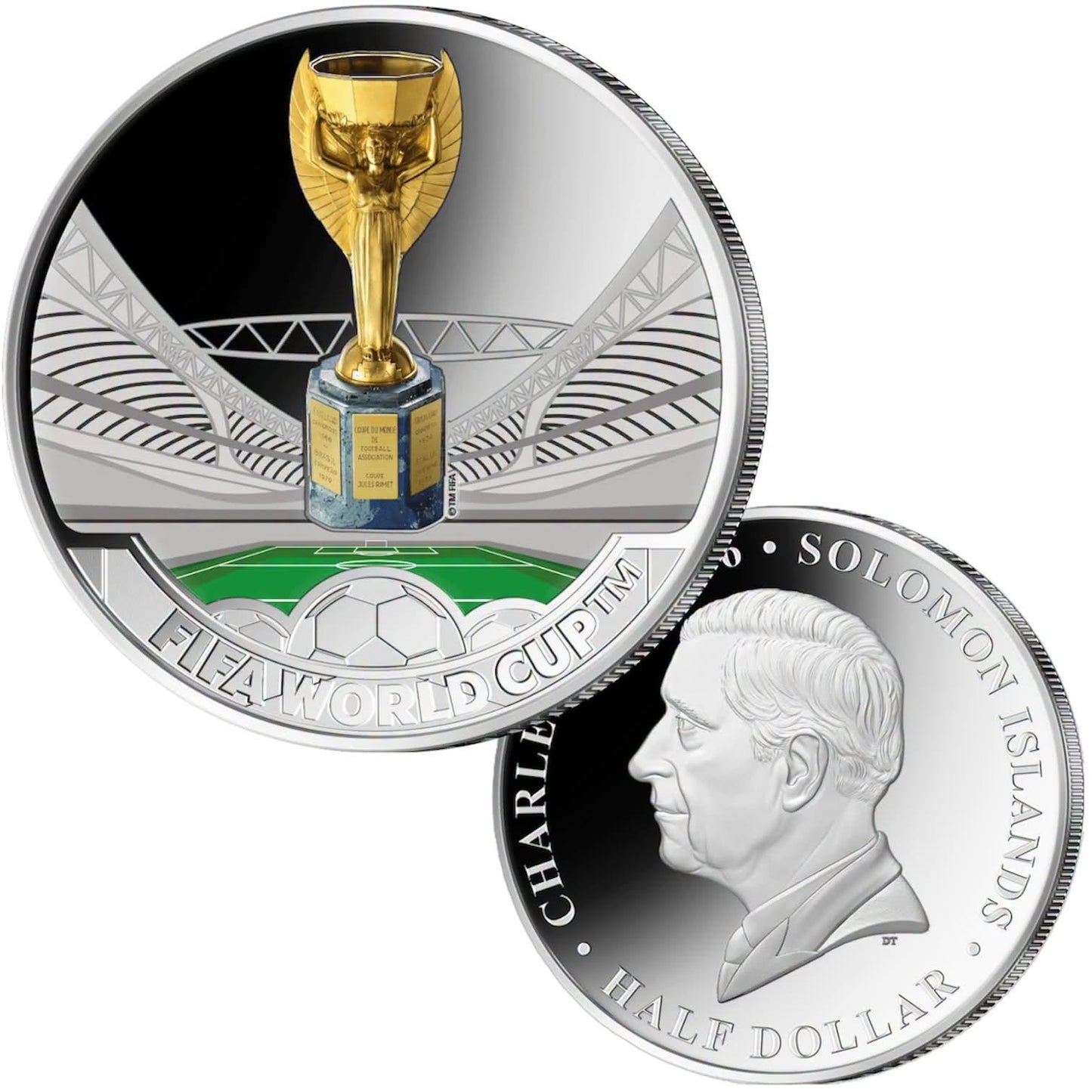 2026 Solomon Islands – Half Dollar - Jules Rimet Trophy™ 2026