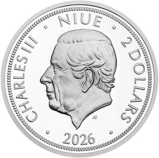 2026 - Niue - 1 Oz - Slovak Eagle