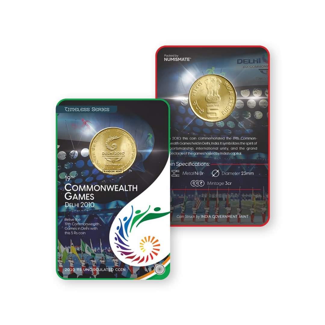 ₹5 Commemorative Coin Cards Set (Batch-3) image 1