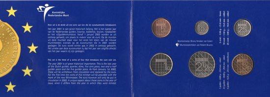 Netherlands – 1 Cent to 50 Cents - Netherlands Euro Coin Set - Random Year