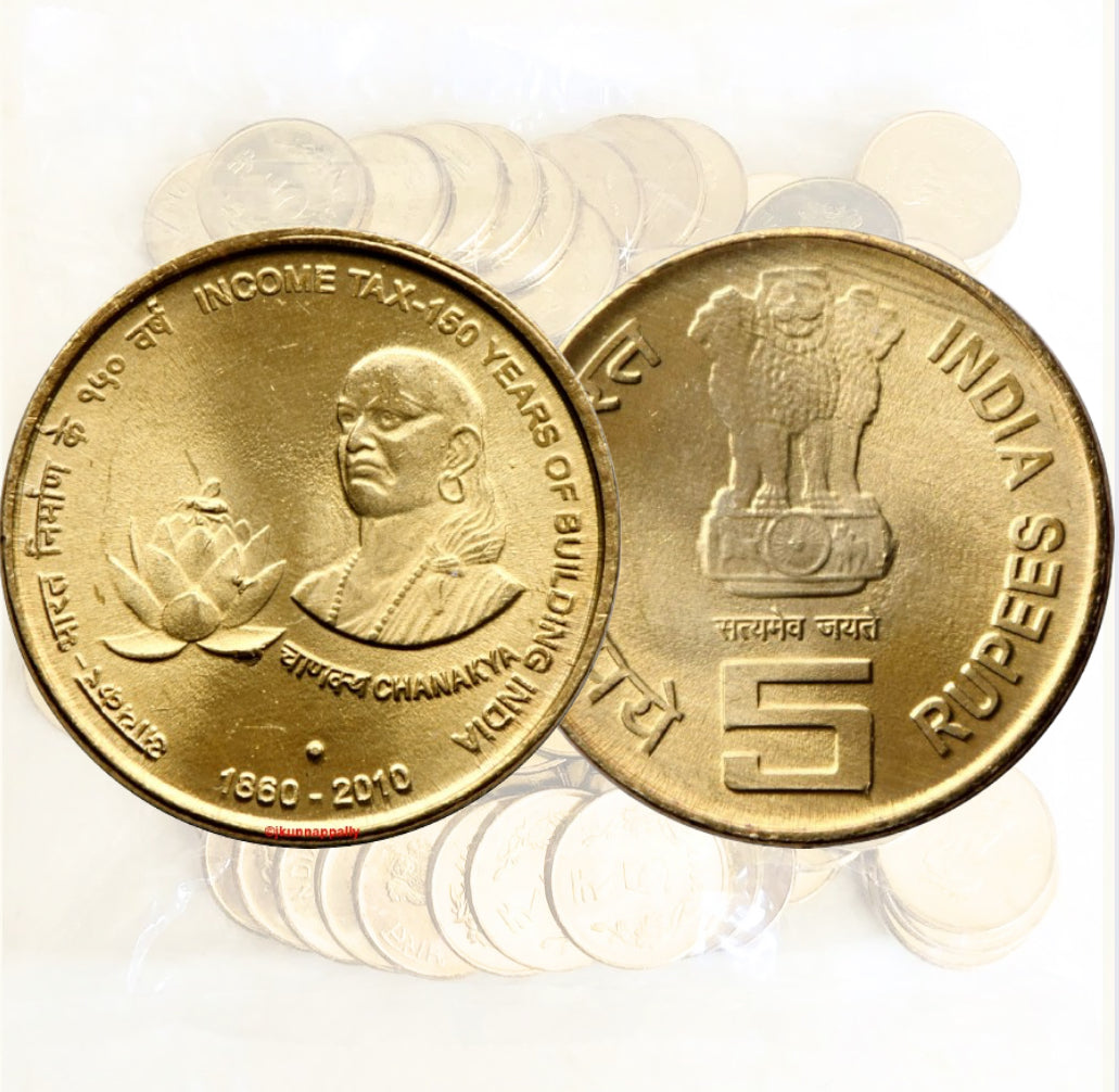 Rs. 5 Income Tax Mumbai Mint Pack