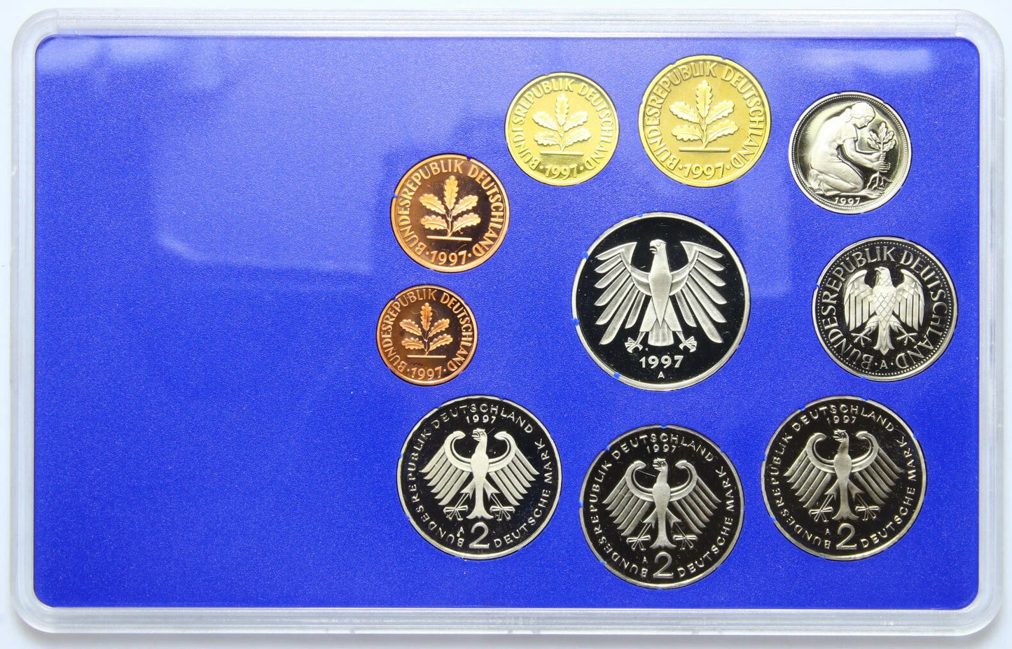 Germany • 1 Pfennig – 5 Deutsche Mark - Germany Proof Coin Set - Random Year
