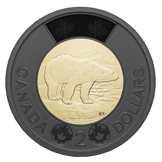 2022 Canada – $2 Black Toonie – Honouring Queen Elizabeth