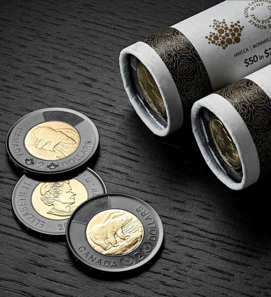 2022 Canada – $2 Black Toonie – Honouring Queen Elizabeth