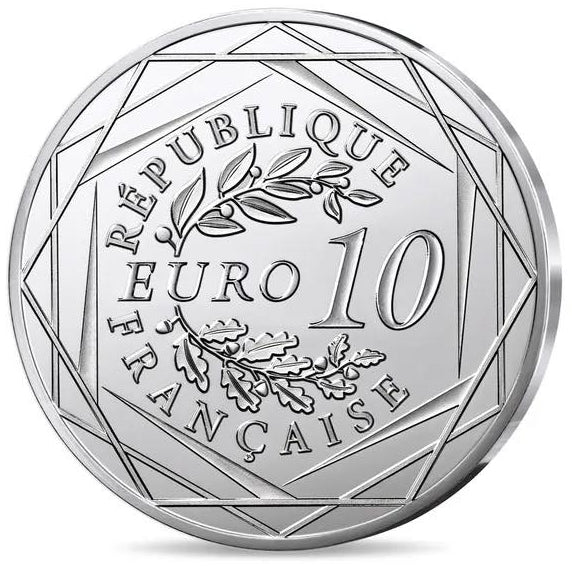 2025 France - DC Comics Series - Harley Quinn 90 Years Color Coin in Original Paris Mint Pack image 2