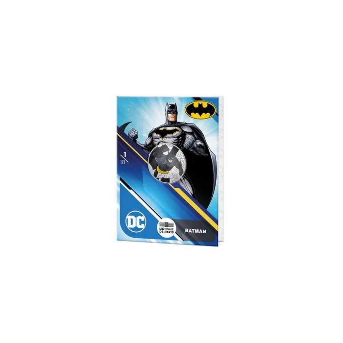 2025 France - DC Comics Series - Batman 90 Years Color Coin in Original Paris Mint Pack image 2