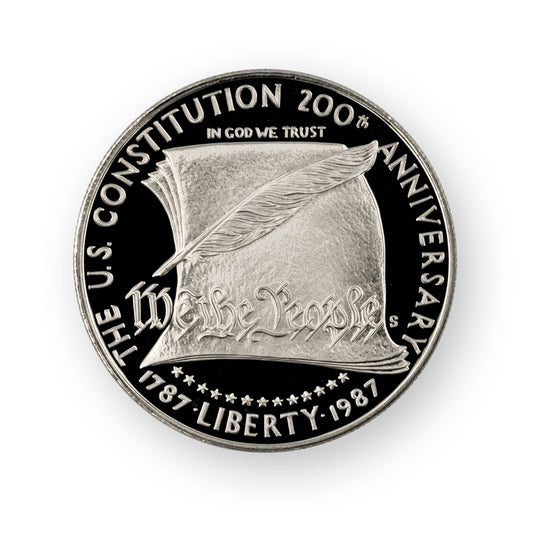 1987 U.S. Prestige Proof Set – U.S. Constitution Bicentennial Silver
