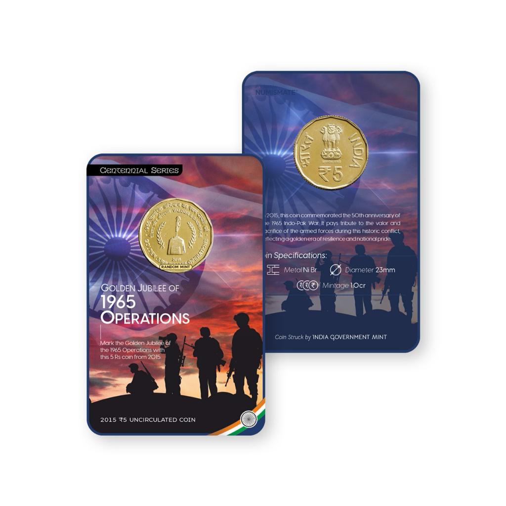 ₹5 Commemorative Coin Cards Set (Batch-4) image 4