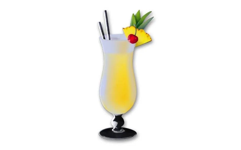 2024 Samoa - PINA COLADA Cocktail Silver Proof Coin in Original Mint Pack image 2