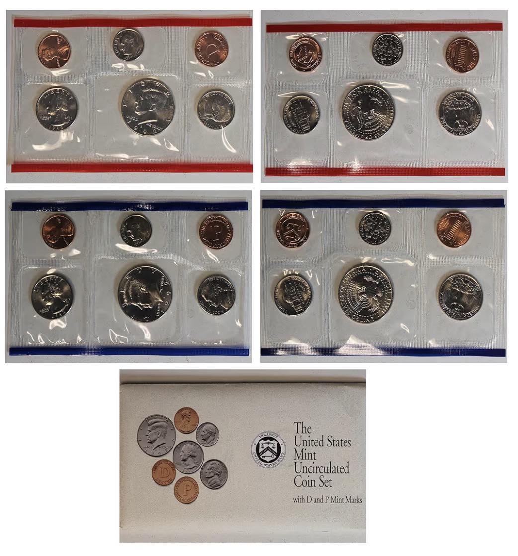 1992 United States – Denver & Philadelphia Mint Coin Set