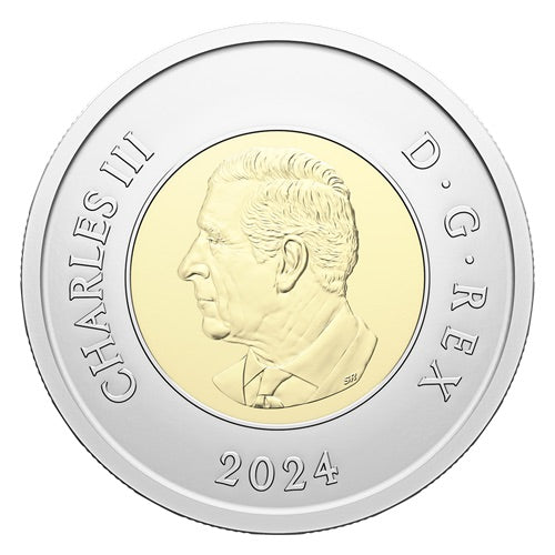 2024 - 100th Anniversary of The Royal Canadian Air Force Colourized Coin Special Wrap Roll image 2