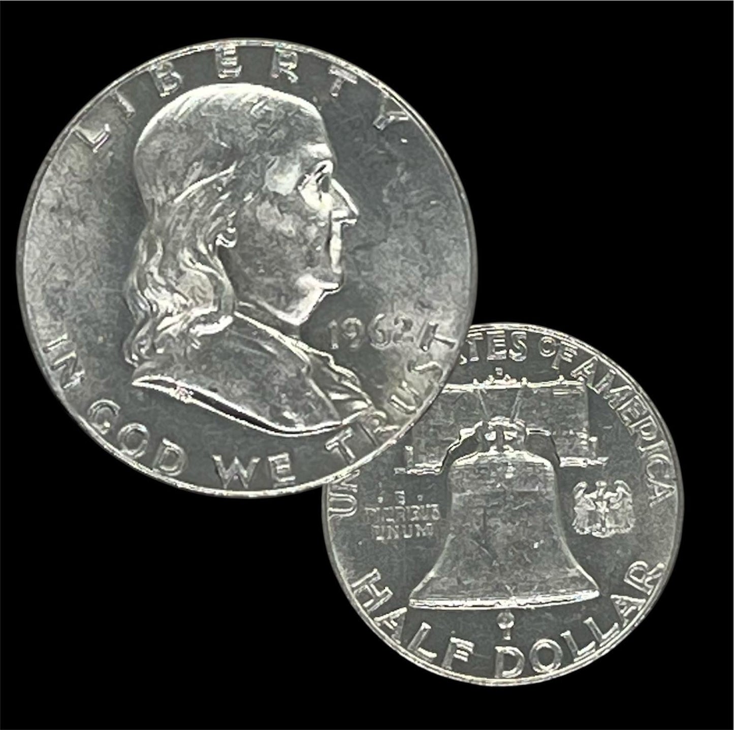 USA - 50 Cents - Benjamin Franklin Half Dollar - AUNC (Random Year)