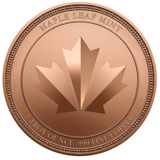Canada - 1 Troy Oz - Beaver – Canadian Heritage Series Copper Round