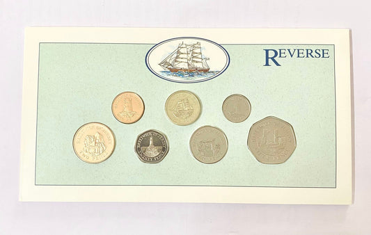 1992 Jersey - States of Jersey Brilliant UNC Coin Set