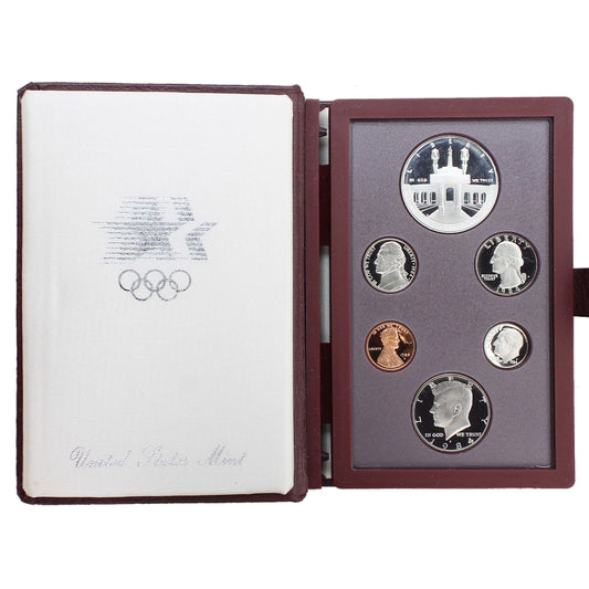 1984 U.S. Prestige Proof Set – Los Angeles Olympic Games Silver