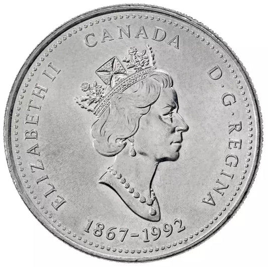 1992 Canada - 25 Cents - Province Series - Alberta