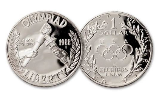 1988 U.S. Prestige Proof Set – Seoul Olympics Commemorative Silver