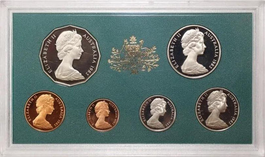 1982 Australia – 1c, 2c, 5c, 10c, 20c, 50c – Commonwealth Games