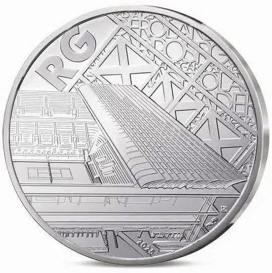 2025 France - 10 Euro - Roland Garros – 100 Years of French Tennis