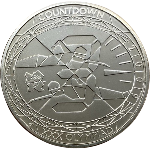 2009 United Kingdom – £5 - London 2012 Olympic Countdown – Swimming