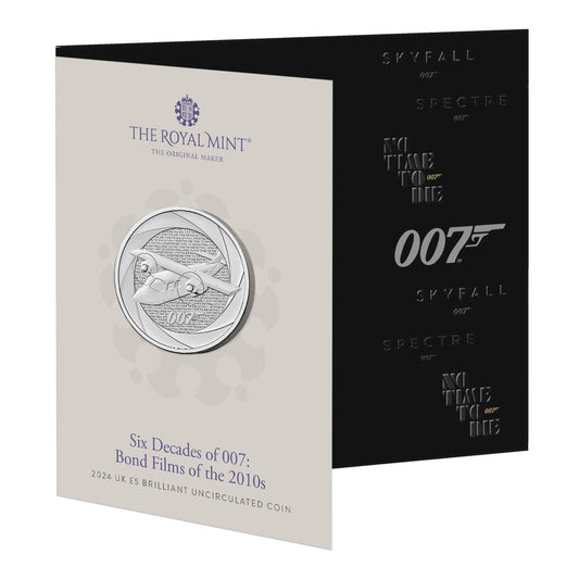 JAMES BOND - 007 - The 2010’s Commemorative Coin in Original Royal Mint Folder image 1