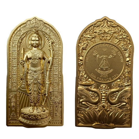 2025 Cameroon – 500 Francs CFA - Shri Ram Copper Coin