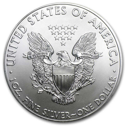 American Eagle - 1 Oz Silver Bullion UNC Coin (Type-1)