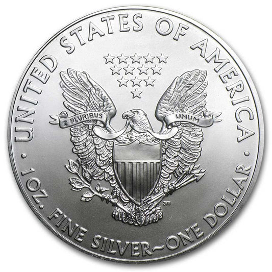 American Eagle - 1 Oz Silver Bullion UNC Coin (Type-1)