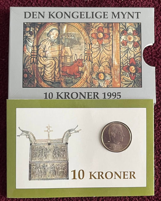 1995 Norway - 10 Kroner - Coins of Norway