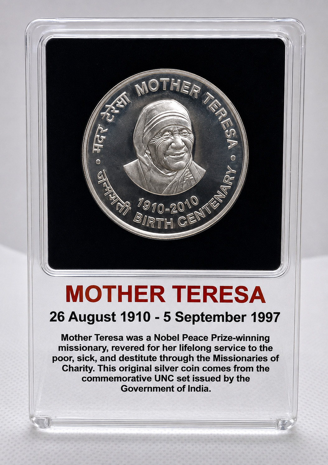 2010 India – ₹100 - Birth Centenary of Mother Teresa