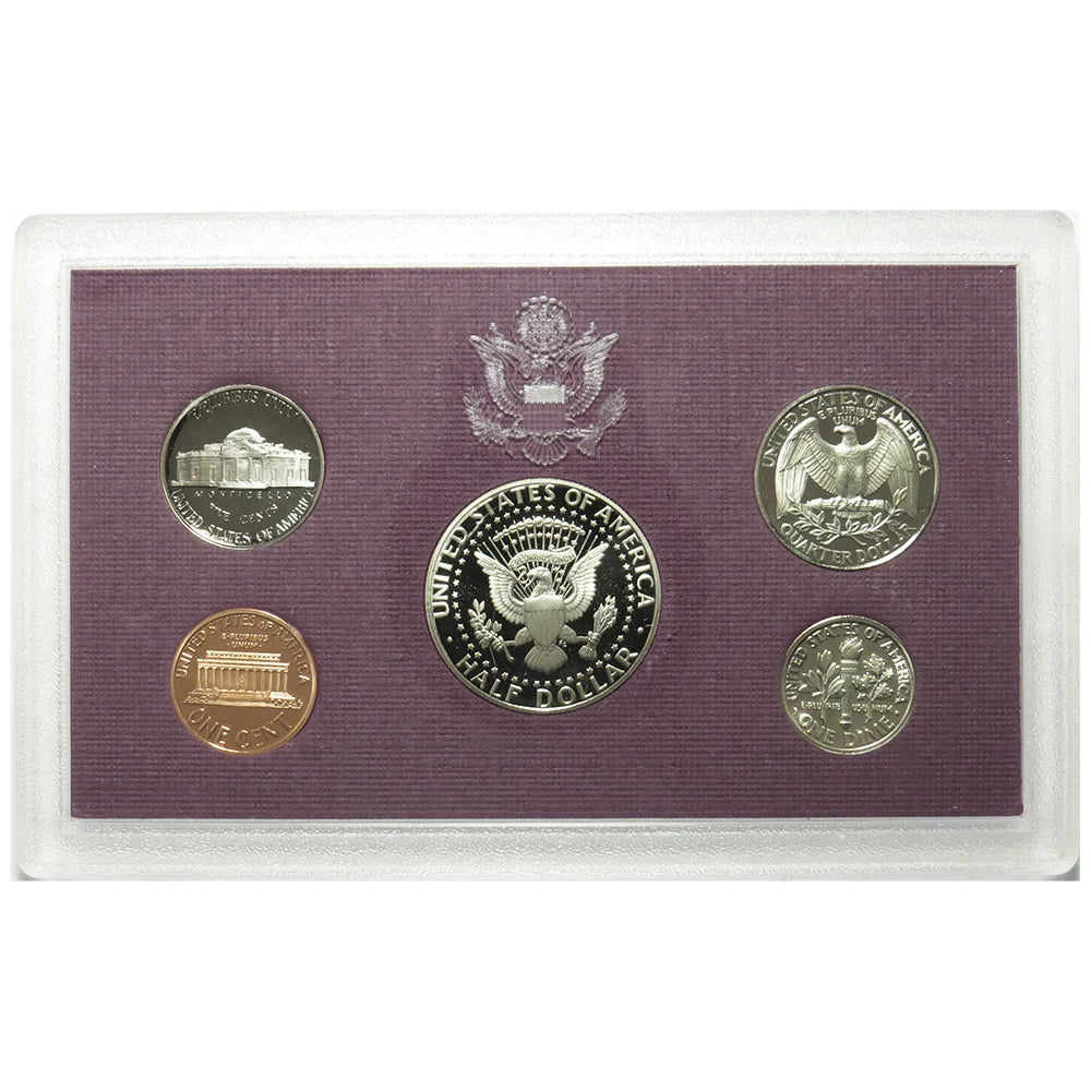 1987 USA - 5 Coins Mint Proof Set