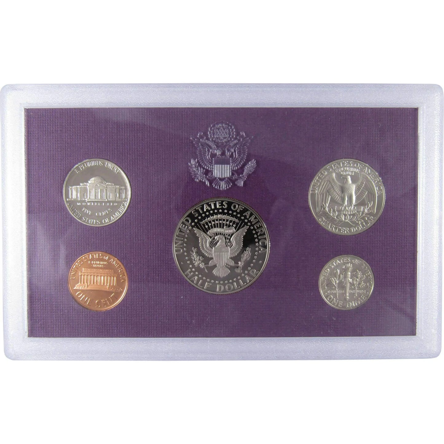 1990 USA - 5 Coins Mint Proof Set