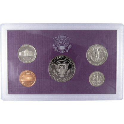 1990 USA - 5 Coins Mint Proof Set